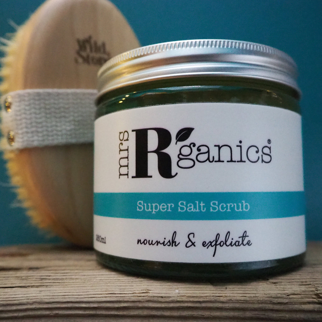 Super Salt Scrub & Body Brush Gift Bag